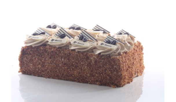 Mokkataart ongesneden